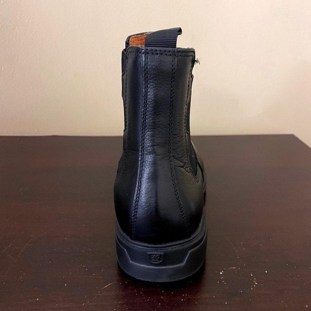 Stacy Adams Redzone Collection Mens Black Leather Chelsea Boots Ankle Boot - Picture 6 of 9